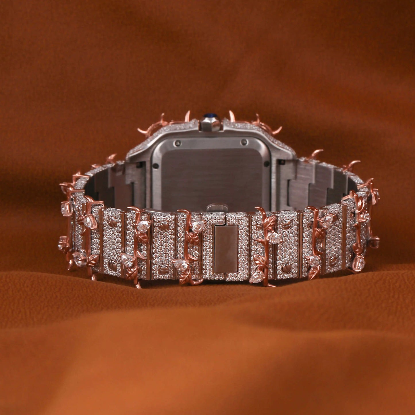 Lustré Hip Hop Custom Crafted VVS Moissanite Watch