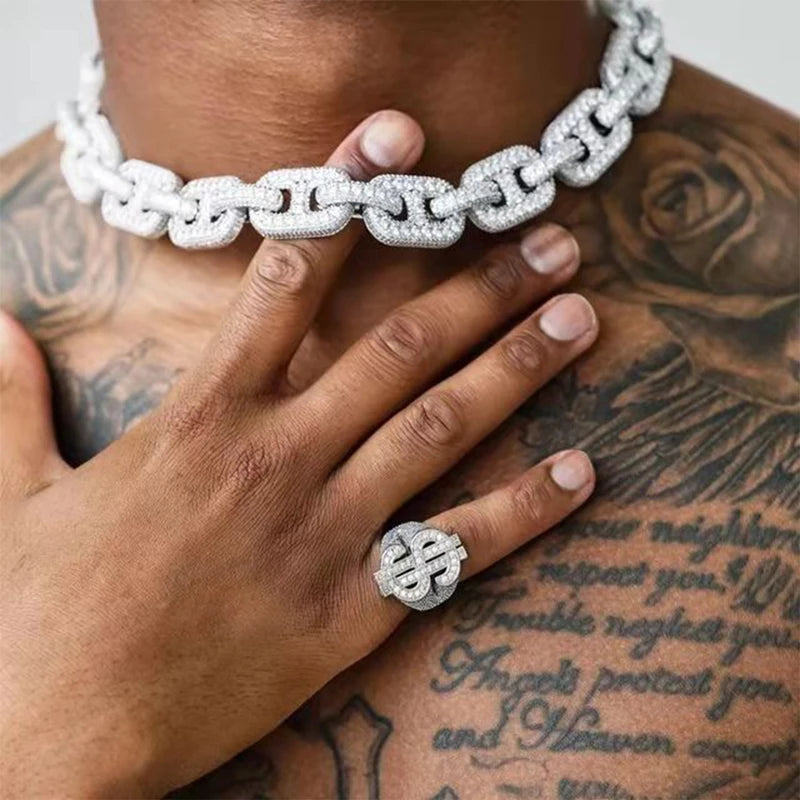 Lustré Moissanite Diamond Chain/Diamond Bracelet 14K GOLD (ALL SIZES)