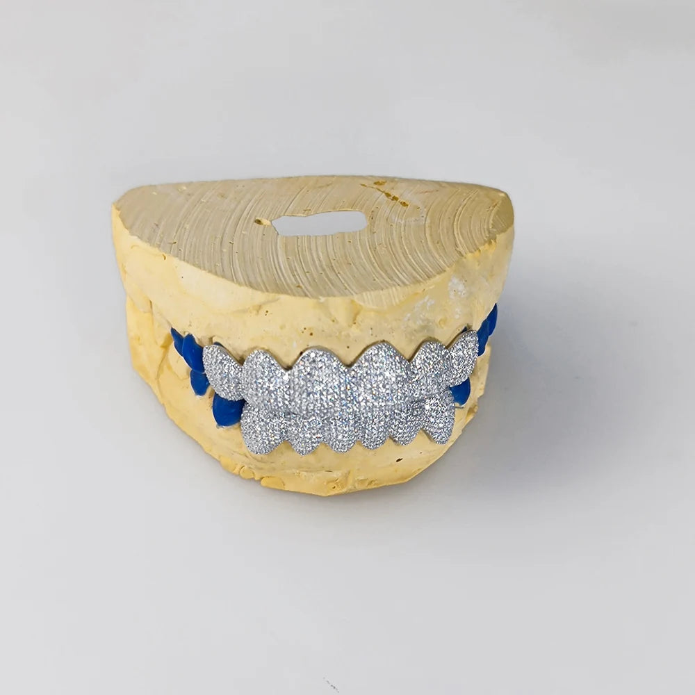 Lustré Moissanite VVS Diamond Grillz