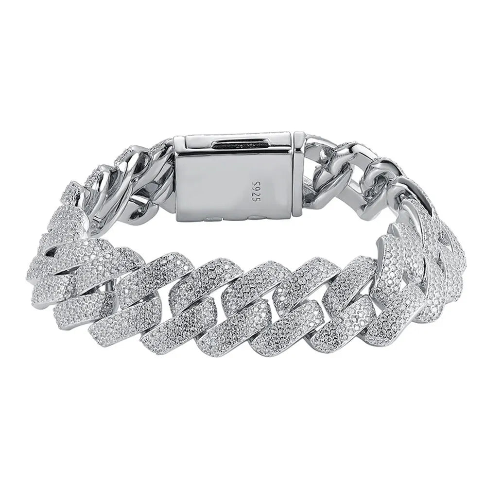 Lustré VVS Cuban Link Bracelet