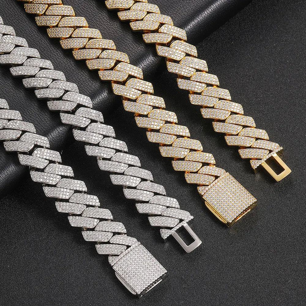 Lustré VVS Cuban Link Bracelet