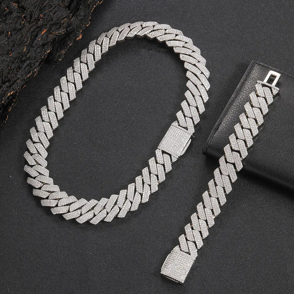 Lustré VVS Cuban Link Bracelet